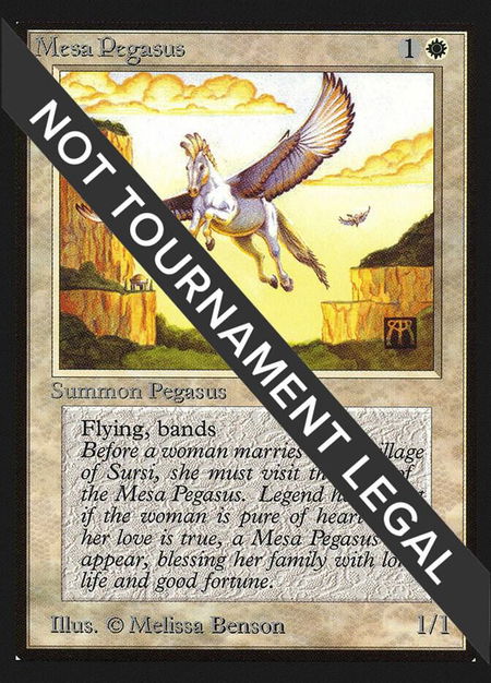 Mesa Pegasus (CE) - Collector's Edition Magic: The Gathering trading card