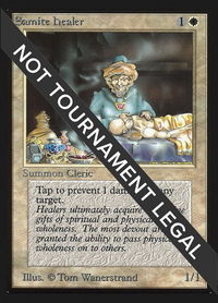 Samite Healer (CE) - Collector's Edition (CED) #38 - Common Magic: The Gathering Trading Card