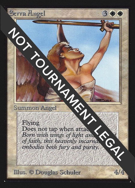 Serra Angel (CE) - Collector's Edition Magic: The Gathering trading card
