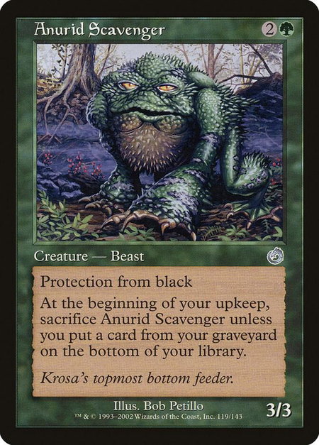 Anurid Scavenger - Torment Magic: The Gathering trading card