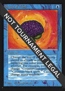 Sleight of Mind (CE) - Collector's Edition (CED) #79 - Rare Magic: The Gathering Trading Card