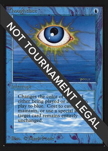 Thoughtlace (CE) - Collector's Edition (CED) #83 - Rare Magic: The Gathering Trading Card