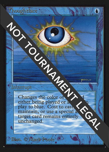 Thoughtlace (CE) trading card from Collector's Edition Thoughtlace (CE) - Collector's Edition Magic: The Gathering trading card