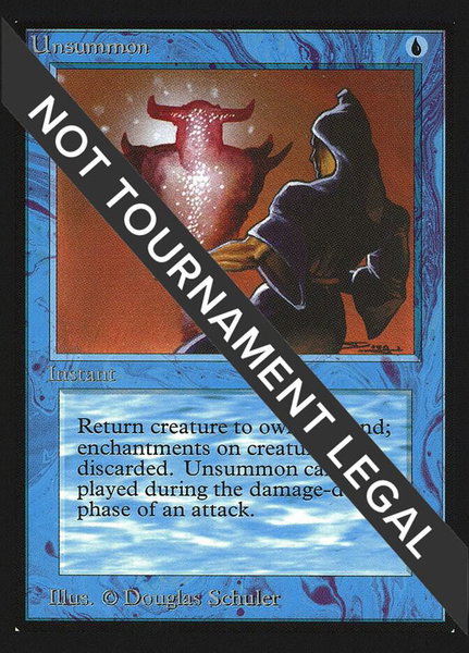 Unsummon (CE) - Collector's Edition Magic: The Gathering trading card