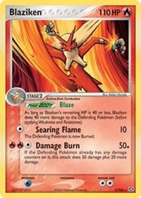 Blaziken - 1/106 (EX Emerald) - Deck Exclusives Pokémon trading card