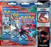 XY Collector Pin 3 Pack Blisters [Yveltal] - XY Base Set Pokémon trading card