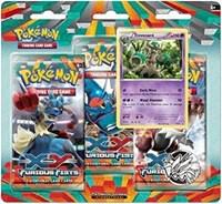 Furious Fists 3 Pack Blister [Trevenant] - XY - Furious Fists Pokémon trading card