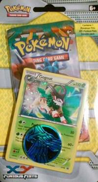Furious Fists Single Pack Blister [Gogoat] - XY - Furious Fists Pokémon trading card