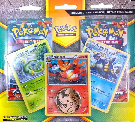 Furious Fists 2 Pack Blister [Unova Trio] - XY - Furious Fists Pokémon trading card