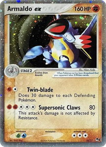 Armaldo ex (Holo) - POP Series 1 (POP) #016/017 - Ultra Rare Pokémon Trading Card