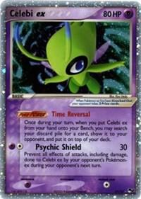 Celebi ex (Holo) - POP Series 2 Pokémon trading card