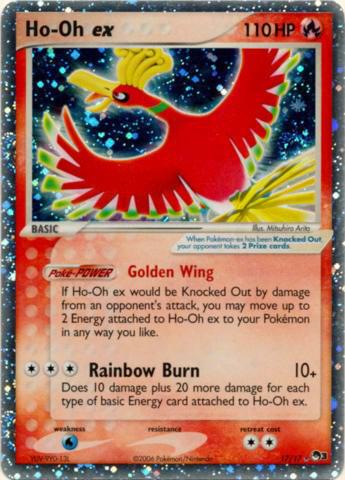 Ho-Oh ex (Holo) - POP Series 3 Pokémon trading card