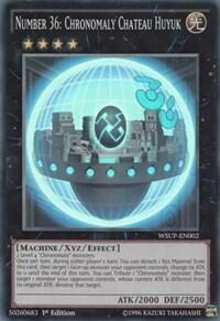 Number 36: Chronomaly Chateau Huyuk - World Superstars (WSUP) #WSUP-EN002 - Super Rare YuGiOh Trading Card