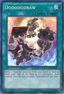 Dodododraw - World Superstars (WSUP) #WSUP-EN008 - Super Rare YuGiOh Trading Card