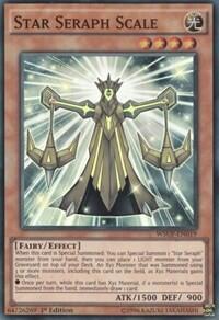 Star Seraph Scale - World Superstars (WSUP) #WSUP-EN019 - Super Rare YuGiOh Trading Card