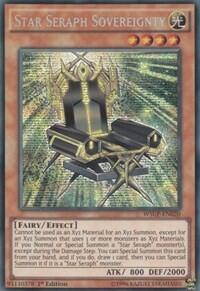 Star Seraph Sovereignty - World Superstars (WSUP) #WSUP-EN020 - Prismatic Secret Rare YuGiOh Trading Card