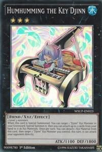 Humhumming the Key Djinn - World Superstars YuGiOh trading card