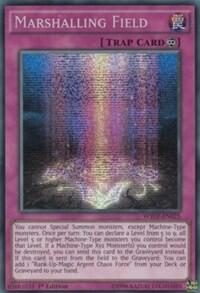 Marshalling Field - World Superstars (WSUP) #WSUP-EN025 - Prismatic Secret Rare YuGiOh Trading Card