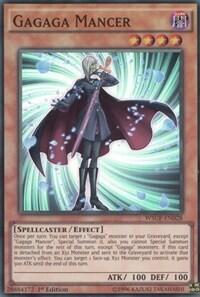 Gagaga Mancer - World Superstars (WSUP) #WSUP-EN028 - Super Rare YuGiOh Trading Card