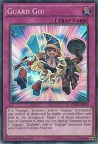 Guard Go! - World Superstars (WSUP) #WSUP-EN029 - Super Rare YuGiOh Trading Card