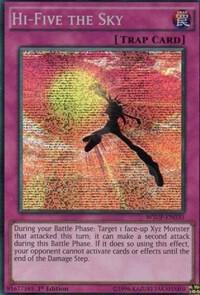 Hi-Five the Sky trading card from World Superstars Hi-Five the Sky - World Superstars YuGiOh trading card