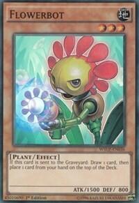 Flowerbot - World Superstars (WSUP) #WSUP-EN036 - Super Rare YuGiOh Trading Card
