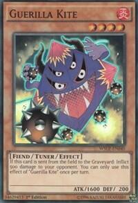 Guerilla Kite - World Superstars (WSUP) #WSUP-EN040 - Super Rare YuGiOh Trading Card