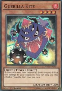 Guerilla Kite - World Superstars YuGiOh trading card