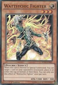 Wattsychic Fighter - World Superstars (WSUP) #WSUP-EN041 - Super Rare YuGiOh Trading Card