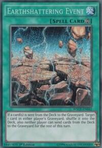 Earthshattering Event - World Superstars (WSUP) #WSUP-EN042 - Prismatic Secret Rare YuGiOh Trading Card
