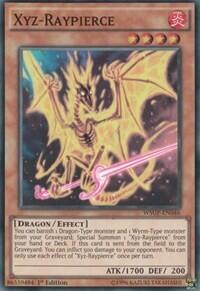 Xyz-Raypierce - World Superstars (WSUP) #WSUP-EN046 - Super Rare YuGiOh Trading Card