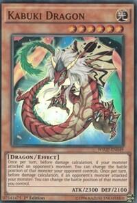 Kabuki Dragon - World Superstars (WSUP) #WSUP-EN049 - Super Rare YuGiOh Trading Card