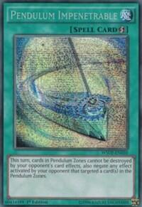 Pendulum Impenetrable - World Superstars (WSUP) #WSUP-EN050 - Prismatic Secret Rare YuGiOh Trading Card