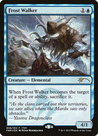 Frost Walker - FNM Promos (FNM) #6 - Promo Magic: The Gathering Trading Card