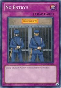 No Entry!! - Demo Pack YuGiOh trading card