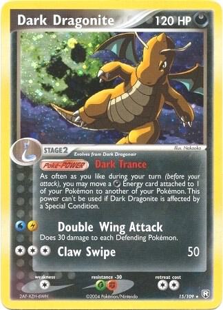 Dark Dragonite - 15/109 (EX Team Rocket Returns) - Deck Exclusives Pokémon trading card