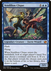 Vendilion Clique - Modern Masters 2015 (MM2) #67 - Mythic Rare Magic: The Gathering Trading Card