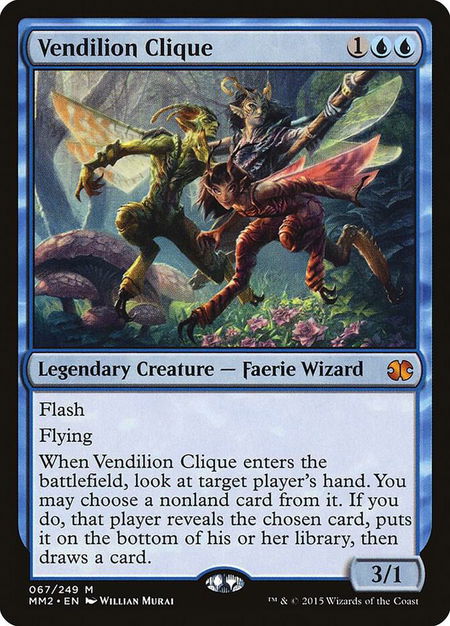 Vendilion Clique - Modern Masters 2015 Magic: The Gathering trading card