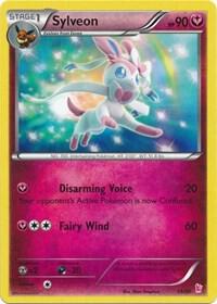 Sylveon (#15 - Non-Holo) - XY Trainer Kit: Sylveon & Noivern Pokémon trading card