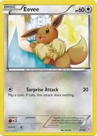 Eevee (21) - XY Trainer Kit: Sylveon & Noivern Pokémon trading card