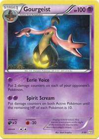 Gourgeist - XY Trainer Kit: Sylveon & Noivern Pokémon trading card