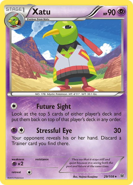 Xatu - XY - Roaring Skies Pokémon trading card