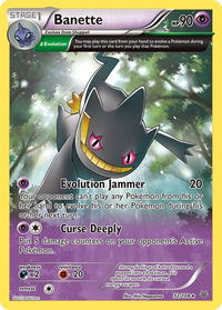 Banette (32 Delta) - XY - Roaring Skies (ROS) #32/108 - Rare Pokémon Trading Card