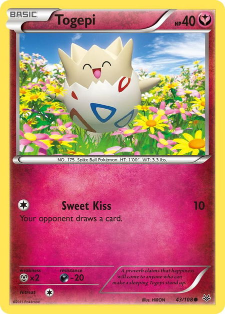 Togepi - XY - Roaring Skies Pokémon trading card