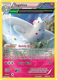 Togekiss (46 Delta) - XY - Roaring Skies (ROS) #46/108 - Holo Rare Pokémon Trading Card