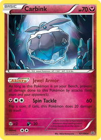 Carbink - XY - Roaring Skies (ROS) #47/108 - Rare Pokémon Trading Card