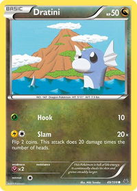 Dratini - XY - Roaring Skies (ROS) #49/108 - Common Pokémon Trading Card