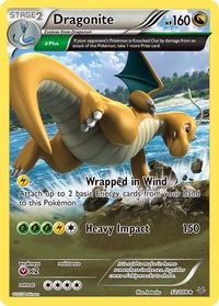 Dragonite (52 Delta) - XY - Roaring Skies (ROS) #52/108 - Holo Rare Pokémon Trading Card