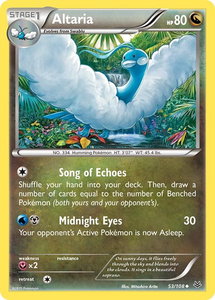 Altaria (53) - XY - Roaring Skies (ROS) #53/108 - Uncommon Pokémon Trading Card