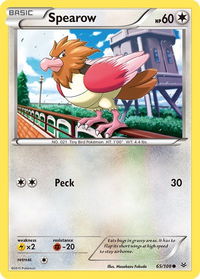 Spearow - XY - Roaring Skies (ROS) #65/108 - Common Pokémon Trading Card